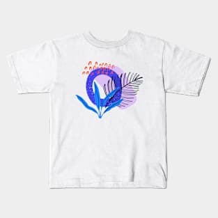 Abstract tropical print Kids T-Shirt